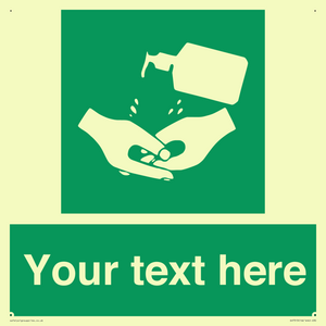 SH7313: Custom Safe Condition Hand sanitiser