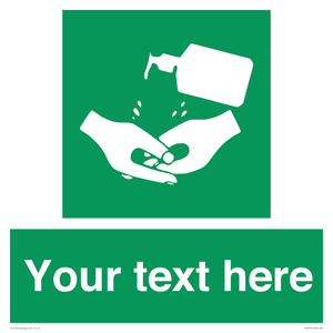 SH7313: Custom Safe Condition Hand sanitiser