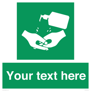 SH7313: Custom Safe Condition Hand sanitiser