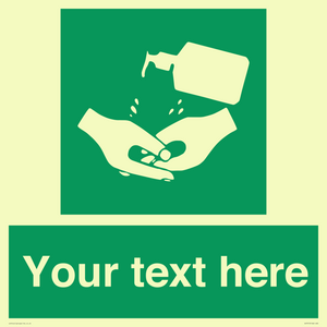 SH7313: Custom Safe Condition Hand sanitiser