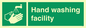 SH7320: Hand washing facility