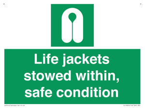 SL10045: Life jackets stowed within