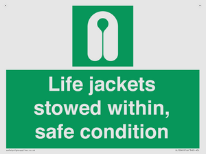 SL10045: Life jackets stowed within