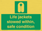 SL10045: Life jackets stowed within