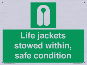 SL10045: Life jackets stowed within