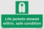 SL10045: Life jackets stowed within