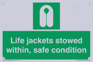 SL10045: Life jackets stowed within