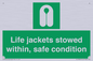 SL10045: Life jackets stowed within