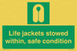 SL10045: Life jackets stowed within