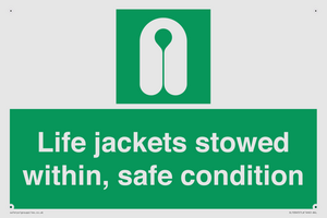 SL10045: Life jackets stowed within