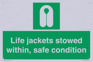 SL10045: Life jackets stowed within