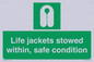 SL10045: Life jackets stowed within