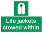 SL10045: Life jackets stowed within