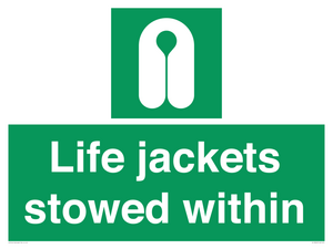 SL10045: Life jackets stowed within
