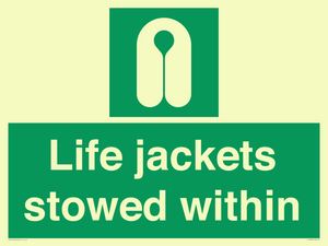 SL10045: Life jackets stowed within