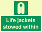 SL10045: Life jackets stowed within