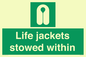 SL10045: Life jackets stowed within