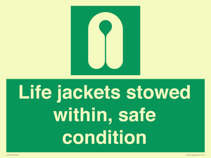 SL10045: Life jackets stowed within