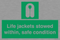SL10045: Life jackets stowed within