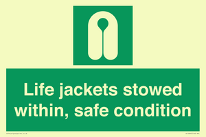 SL10045: Life jackets stowed within