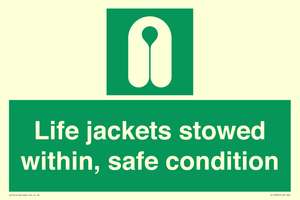 SL10045: Life jackets stowed within