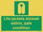 SL10045: Life jackets stowed within