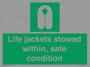 SL10045: Life jackets stowed within