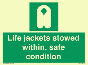 SL10045: Life jackets stowed within
