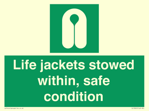 SL10045: Life jackets stowed within