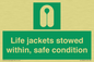 SL10045: Life jackets stowed within