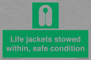 SL10045: Life jackets stowed within