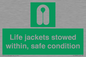 SL10045: Life jackets stowed within
