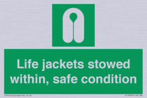 SL10045: Life jackets stowed within