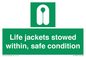 SL10045: Life jackets stowed within