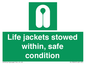 SL10045: Life jackets stowed within