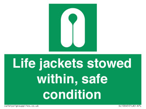 SL10045: Life jackets stowed within