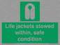 SL10045: Life jackets stowed within