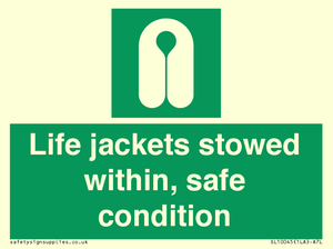 SL10045: Life jackets stowed within