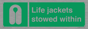 SL10045: Life jackets stowed within