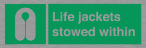 SL10045: Life jackets stowed within