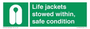 SL10045: Life jackets stowed within