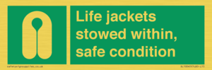 SL10045: Life jackets stowed within