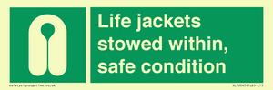 SL10045: Life jackets stowed within