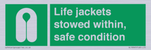 SL10045: Life jackets stowed within