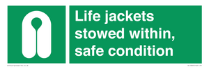 SL10045: Life jackets stowed within