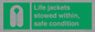 SL10045: Life jackets stowed within
