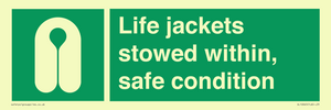 SL10045: Life jackets stowed within
