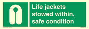 SL10045: Life jackets stowed within