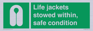 SL10045: Life jackets stowed within