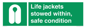 SL10045: Life jackets stowed within